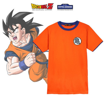 Dragon ball T-shirt orange fit body free style for wearing