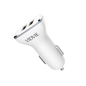 Fast car charger 2.4A CC510 2-ports VIDVIE