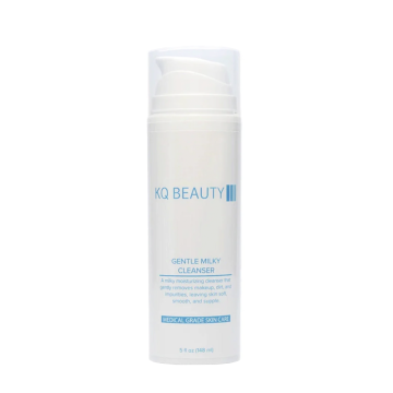 Gentle Milky Cleanser ហ្វូមសំអាតមុខ KQ Beauty ជួយអោយផ្ទៃមុខភ្លឺ រន្ធញើសរួមតូច ជំរុះកោសិការមិនល្អ