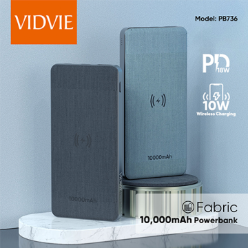 Wireless power bank 10000mAh PB736 energy your mobile