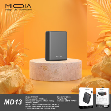 MIQIA MD13PD Power Bank 10000mAh Black