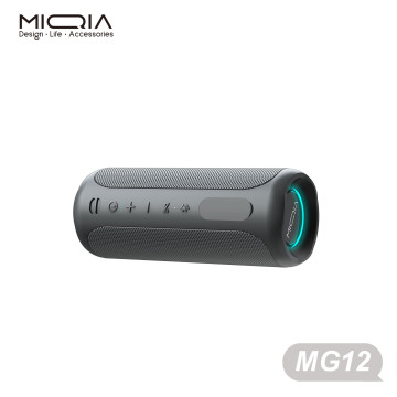 MG12 CyberTruck-MIQIA 35W IP67 Waterproof Bluetooth Speaker Black with LED Light