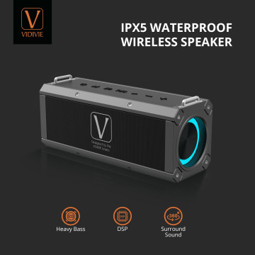 Wireless speaker IPX 5 waterproof Super Bass & TWS V-SP919