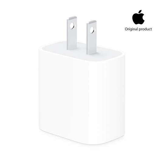 Apple 20W USB-C Power Adapter - iPhone Charger with Fast Charging Capability, Type C Wall Charger