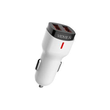 Car charger CC06 Dual ports USB 2.4A fast charing