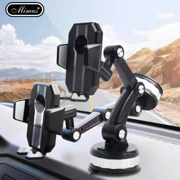 Car holder HDM02 Mimus one button pop-up suction cup 360° rotation ទ្រទូរស័ព្ទ បត់បែនបាន 360°