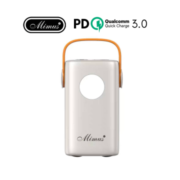 អំពែខ្ពស់ 80000mAh high capacity power bank LED lighting, 120W DC Output, 120W PD Fast charge, 22.5W Qualcomm quick charge 3.0