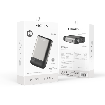 MIQIA MD03  Power Bank 10000mAh Perfect for traveling and working remotely